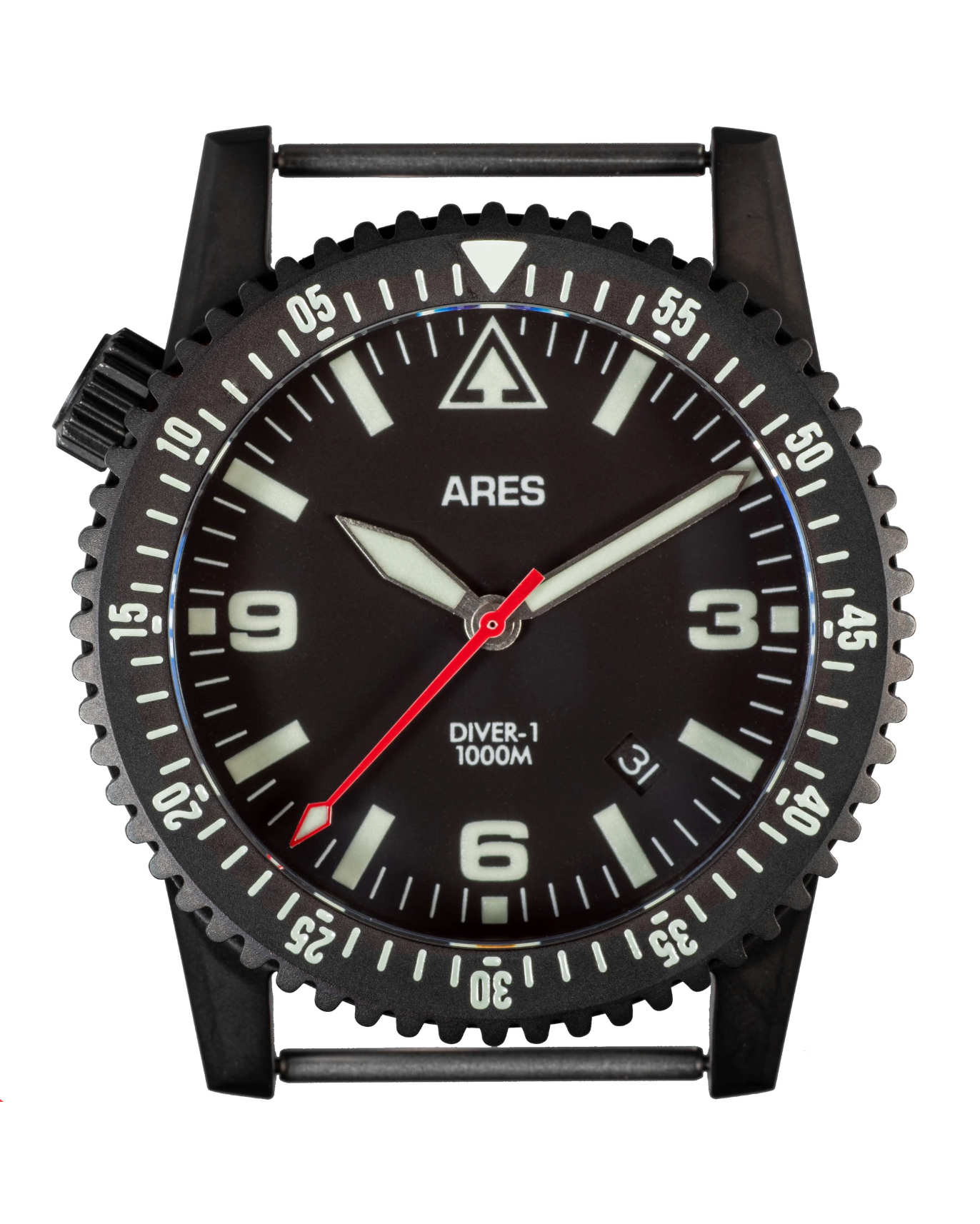 DIVER-1 Mission Timer - Black Date / Urban Stainless